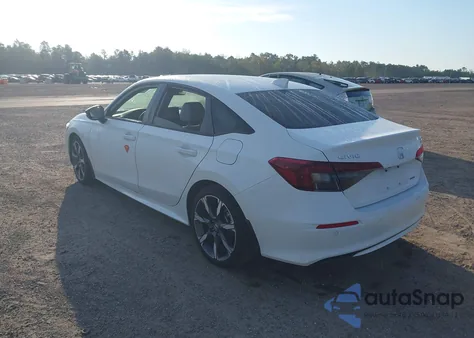 2025 Honda Civic Hybrid Sport/Sport Touring from USA, damaged, VIN 2HGFE4F80SH346775